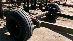 50' SUMMERS 3 RANK RETRACTIBLE MULTI WEEDER, 4 bar harrow