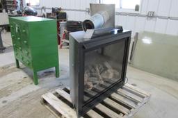 KOZY HEAT FIREPLACE, direct vent gas, remote+