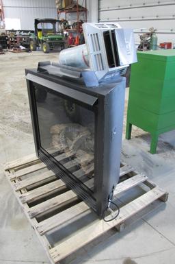 KOZY HEAT FIREPLACE, direct vent gas, remote+