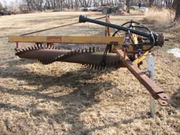 10' ROCK RAKE, PTO