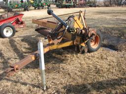 10' ROCK RAKE, PTO