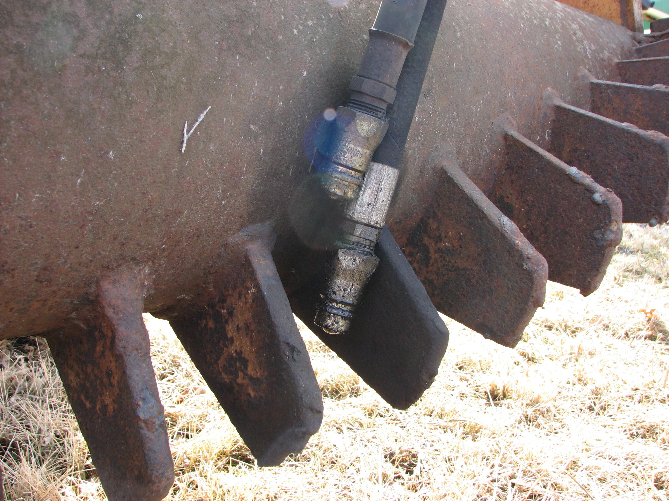 10' ROCK RAKE, PTO