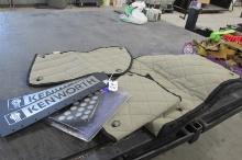 LIKE NEW KENWORTH SEMI WINDOW COVERS,  2-MUD FLAP ACCESSORIES, & KENWORTH INTERIOR AIR FILTER