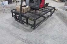 44" X 5' MESH TOPPED SHOP CART