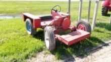 HOMEMADE "BUG" fun cart, IHC model LB HIT & MISS POWERED, runs ok
