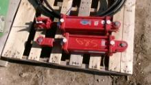 2-3 1/2" X 8" HYDRAULIC CYLINDERS