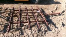 5 1/2'  ADJUSTABLE SPRING TOOTH HARROW w / hitch