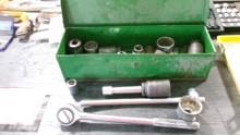 3/4" RACHET, BREAKER BAR, & MANY REG. & IMPACT SOCKETS