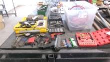 DWELL METER & TIMING LIGHTS,, PRESSURE GUAGES, ALLEN WRENCHES,CABLE TIES,