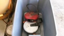 CRAFTSMAN 110 VOLT AIR COMPRESSOR & CRAFTSMAN 16 GALLON VAC ( cond. unknown,  2