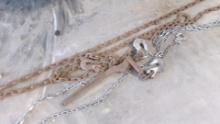 20' LOG CHAIN, CHAIN BINDER, & 2 LIGHTER CHAINS