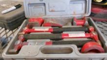 AUTO BODY HAMMER SET & 2" BRAD AIR NAILER