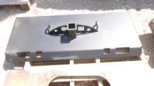 SKID MOUNT RECEIVER HITCH ATTACHMENT. chain loops, tax