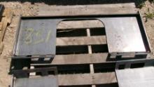 OPEN WELD ON QUICK TACH PLATE, tax