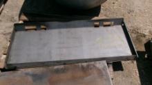 SOLID WELD ON QUICK TACH PLATE, tax