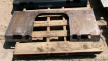 OPEN WELD ON QUICK TACH PLATE, tax