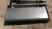 SOLID WELD ON QUICK TACH PLATE, tax