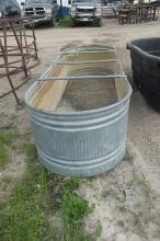 GALVANIZED STOCK TANK-400 gallon