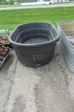 POLY STOCK TANK -has crack toward top