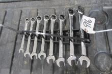 GEAR WRENCH OPEN END / RACHET END 8 mm-18mm WRENCH SET