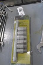 JOHN DEERE 6 PC.  1/2" DRIVE HEX BITS ( 9/16", 5/8", 11 /16", 3 /4", 13 /16" & 7/8" )