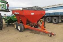 4 TON WILMAR FERTILIZER SPREADER, roll tarp, used for grass sseding-no fertilizer, Brent @280-3777