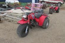 HONDA BIG RED THREE WHEELER, hi-low-reverse, new battery