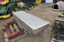 60" ALUMINUM TOOL BOX-cut to fit gooseneck or pickup