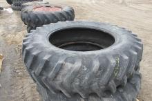 2-18.4 x 38" TIRES