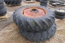 2-18.4 x 38" 9 BOLT TIRES