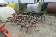 6' 3 PT S TINE CULTIVATOR w / 4 BAR H.D. MTD. HARROW