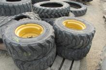 4-12.00 X 16.5 SKID LOADER TIRES