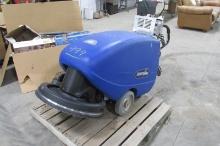LIGHTING 36 VOLT FLOOR SCRUBBER, charger, needs batteries