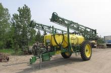90' SUMMERS NT ULTIMATE 1,000 GAL.  SUSPENDED BOOM SPRAYER, 200 gallon rinse tank,