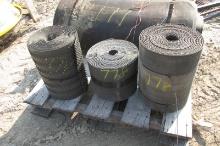 2-15" & 1-10" ROLLS OF CONVEYOR BELTING