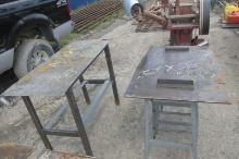 45" x 20" & 35" x 22" WELDING TABLES