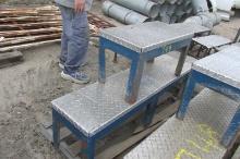 SMALL & LARGE WELDING STEP STOOLS