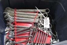 3/8" -1  1/8" SAE COMBINATION WRENCH SET, 8mm-24mm METRIC WRENCH SET, METRIC & SAE