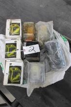 7- JOHN DEERE GLASS FUEL FILTERS