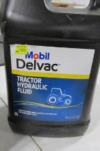 4-2 1/2 GALLON ( 10 gallons ) MOBIL DELVAC ( 424 ) HYD. TRANSMISSION FLUID, unopened
