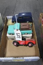 3-CAR BANKS ( 2 Pennys & Classic Motorbook )