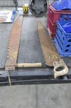 ONE MAN & 2 MAN CROSSCUT LOG SAWS