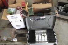 COLEMAN 2 BURNER STOVE,  CAMPING ITEMS, & MOSIQUTO REPELLERS
