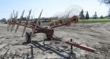 10 WHEEL SITREX VERT. CART RAKE