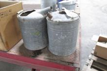 5 GALLON FUEL JUG & OIL JUG  w/ spout