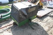 JOHN DEERE MC 519 LEAF CART w / POWER BLOWER-fits 425, 445, & 455 riders