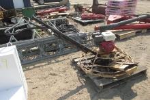 36" HONDA POWER TROWEL, new set of combination blades included