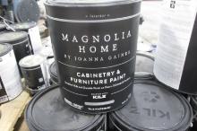 11 GALLONS MAGNOLIA HOME CABINET & FURNITURE PAINT,  semi gloss, true white base I