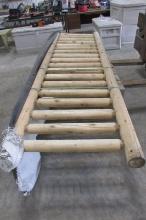 10' LOG RAILING