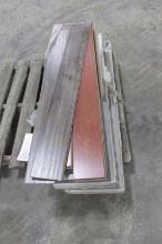 3-NEW BOXES OF 12 -6" X 48" FEATHER STEP LAMINATE FLOORING  / BOX (silvered oak ),